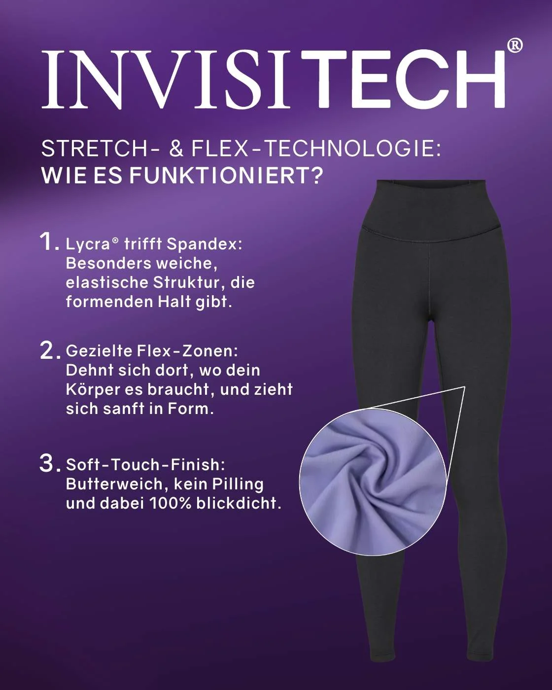 Flex Leggings mit anpassbarer Länge - Image 12