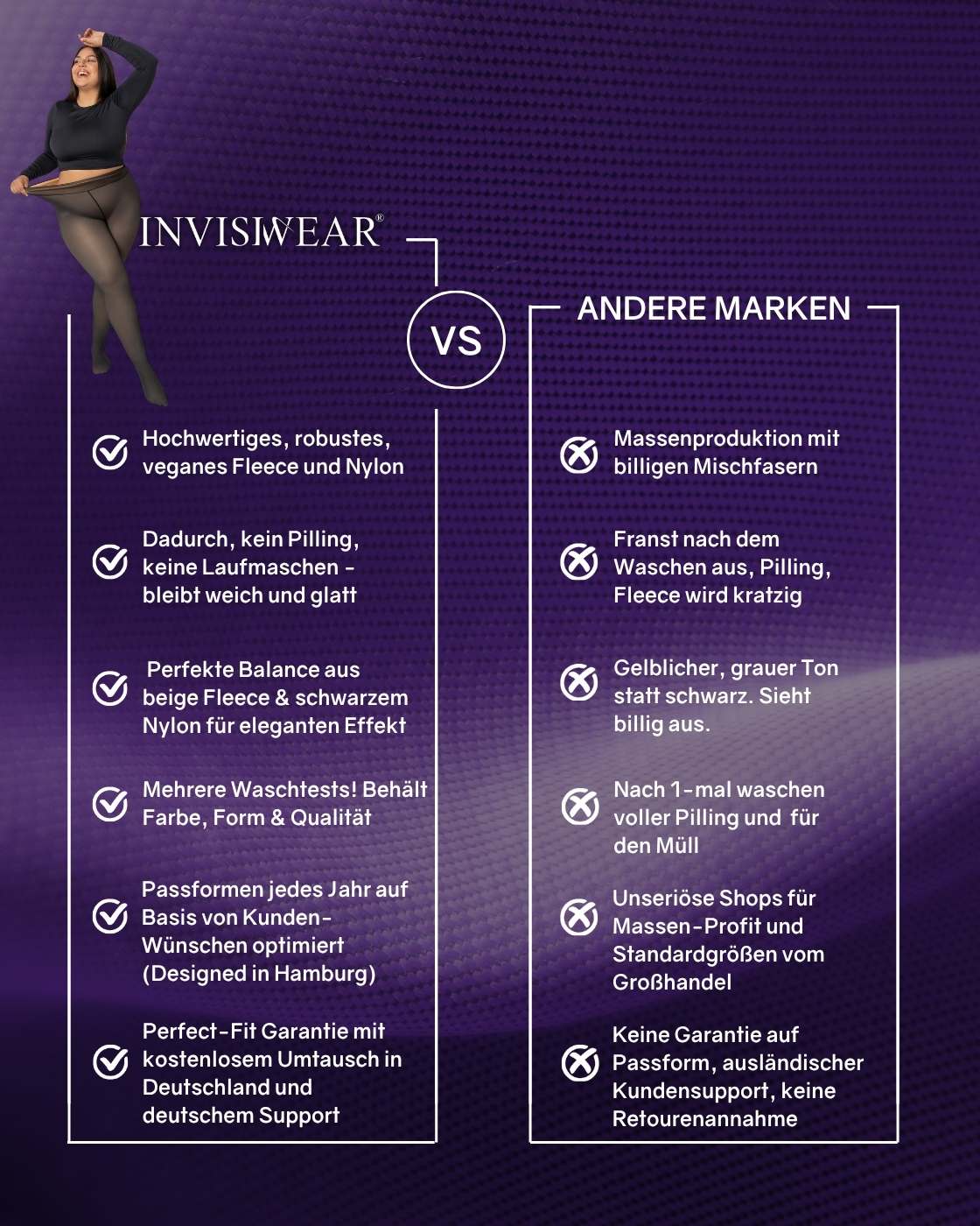 InvisiTights™ | gefütterte Strumpfhose - Image 32
