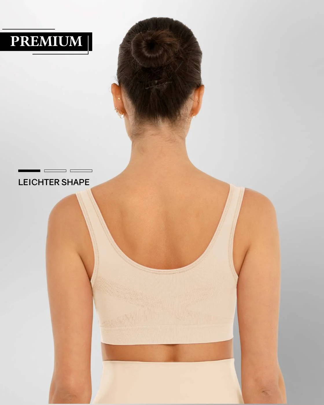 InvisiBra "Soft" 1.0 & 2.0 - Bügellose BHs zum Reinschlüpfen - 4er Set - Image 10