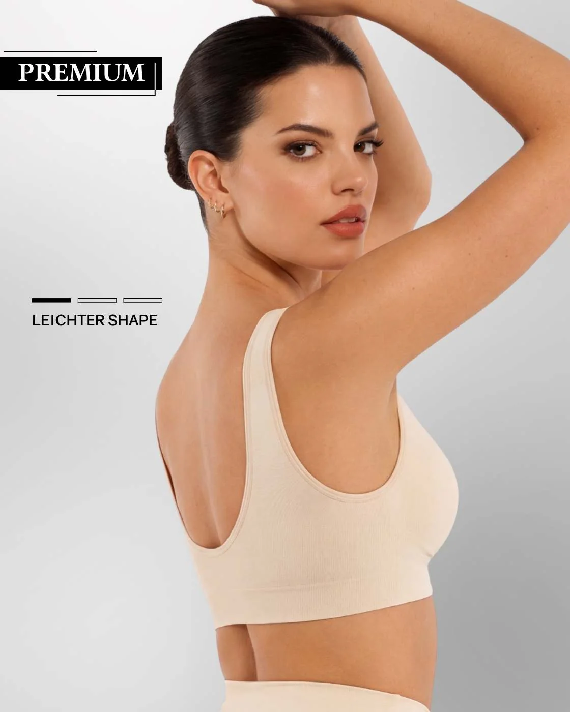 InvisiBra "Soft" 1.0 & 2.0 - Bügellose BHs zum Reinschlüpfen - 4er Set - Image 9
