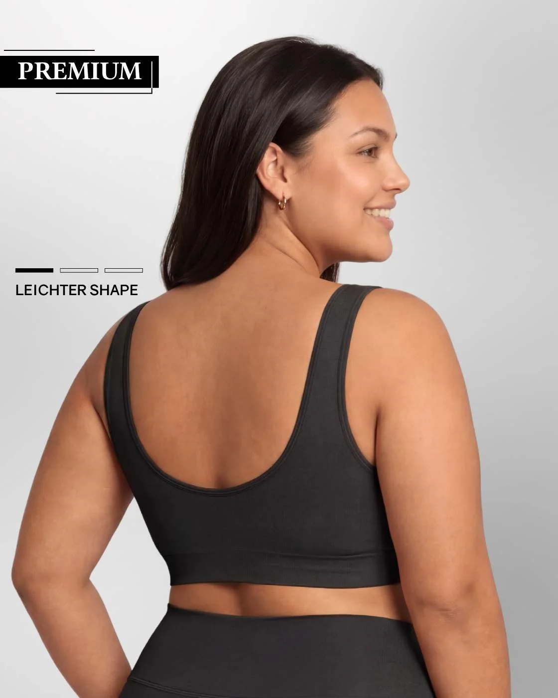 InvisiBra "Soft" 2.0 - Bügelloser BH mit breiten Komfort-Trägern - 3er Set - Image 5