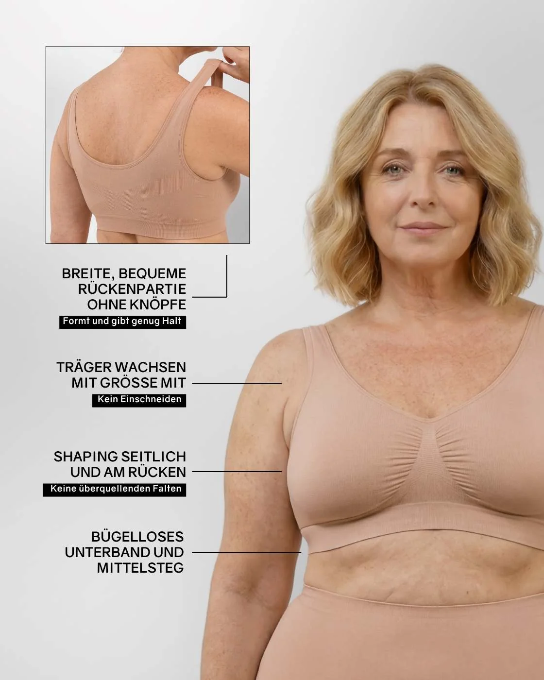 InvisiBra "Soft" 2.0 - Bügelloser BH mit breiten Komfort-Trägern - Image 49