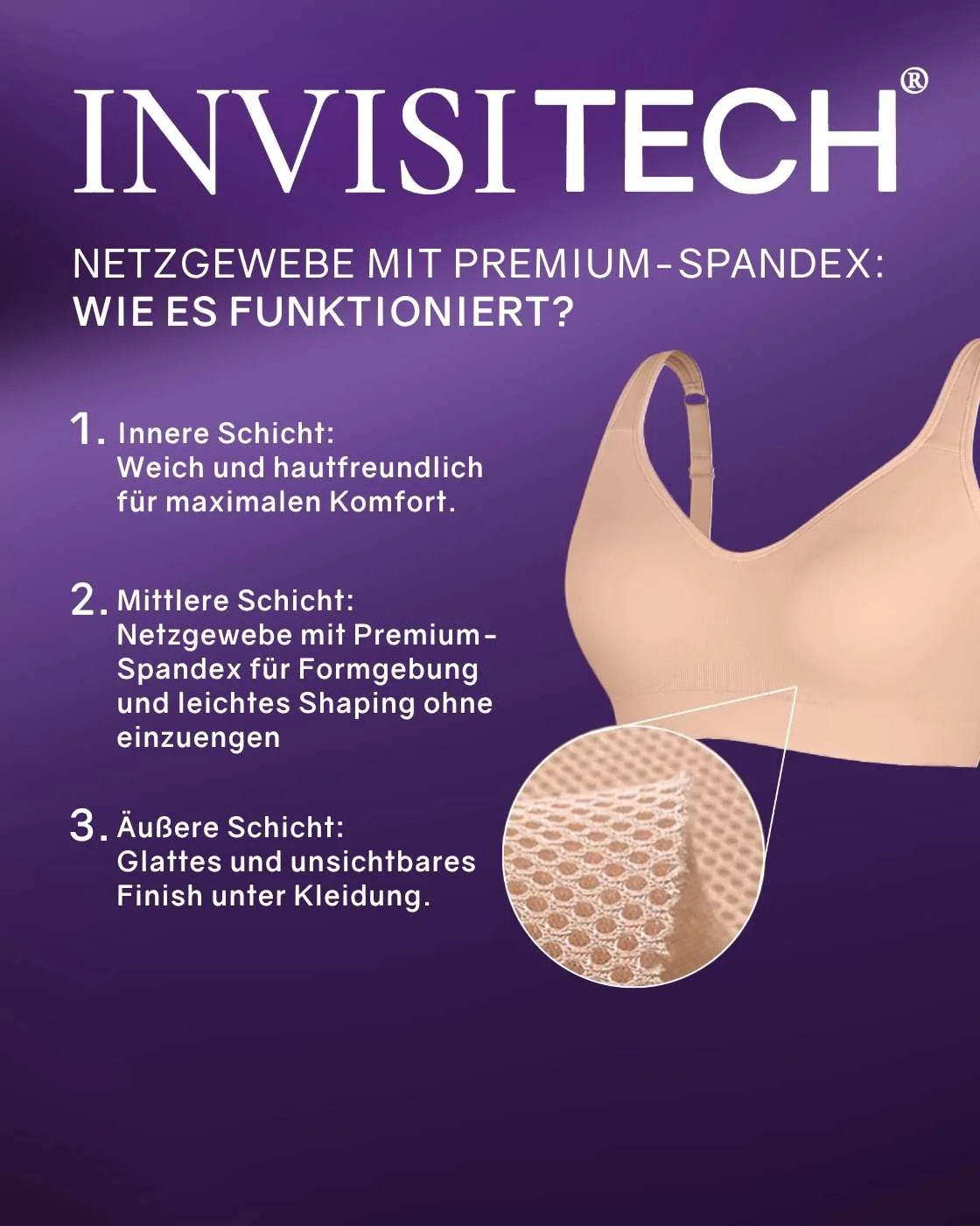 InvisiBra "Soft" 2.0 - Bügelloser BH mit breiten Komfort-Trägern - Image 81