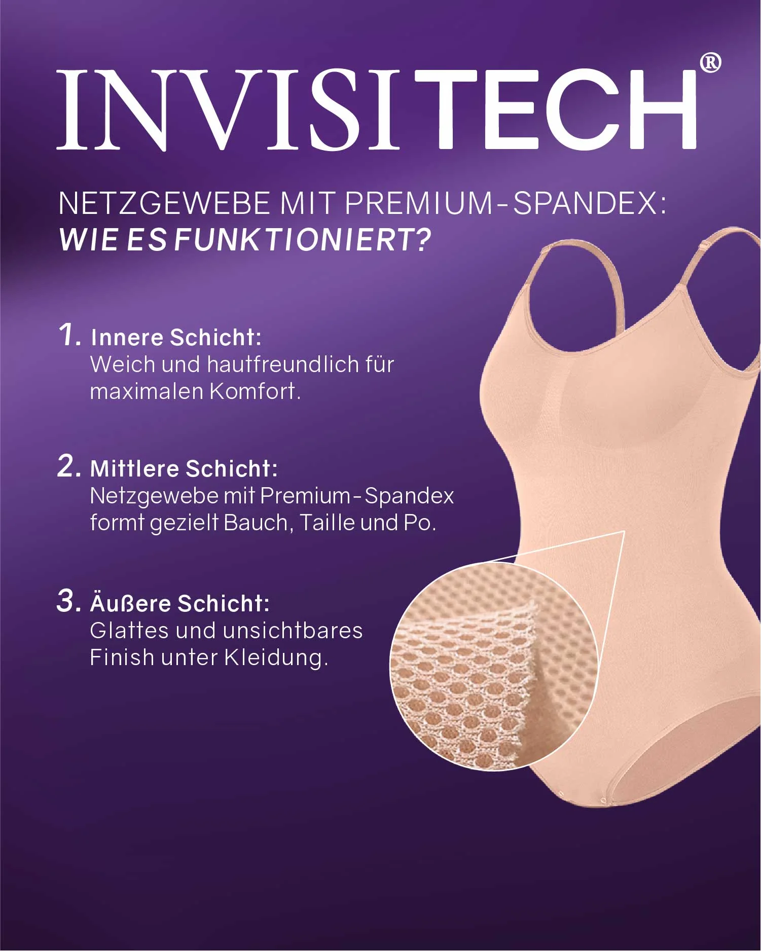 InvisiShape - Shaping Body lange Arme - Image 49