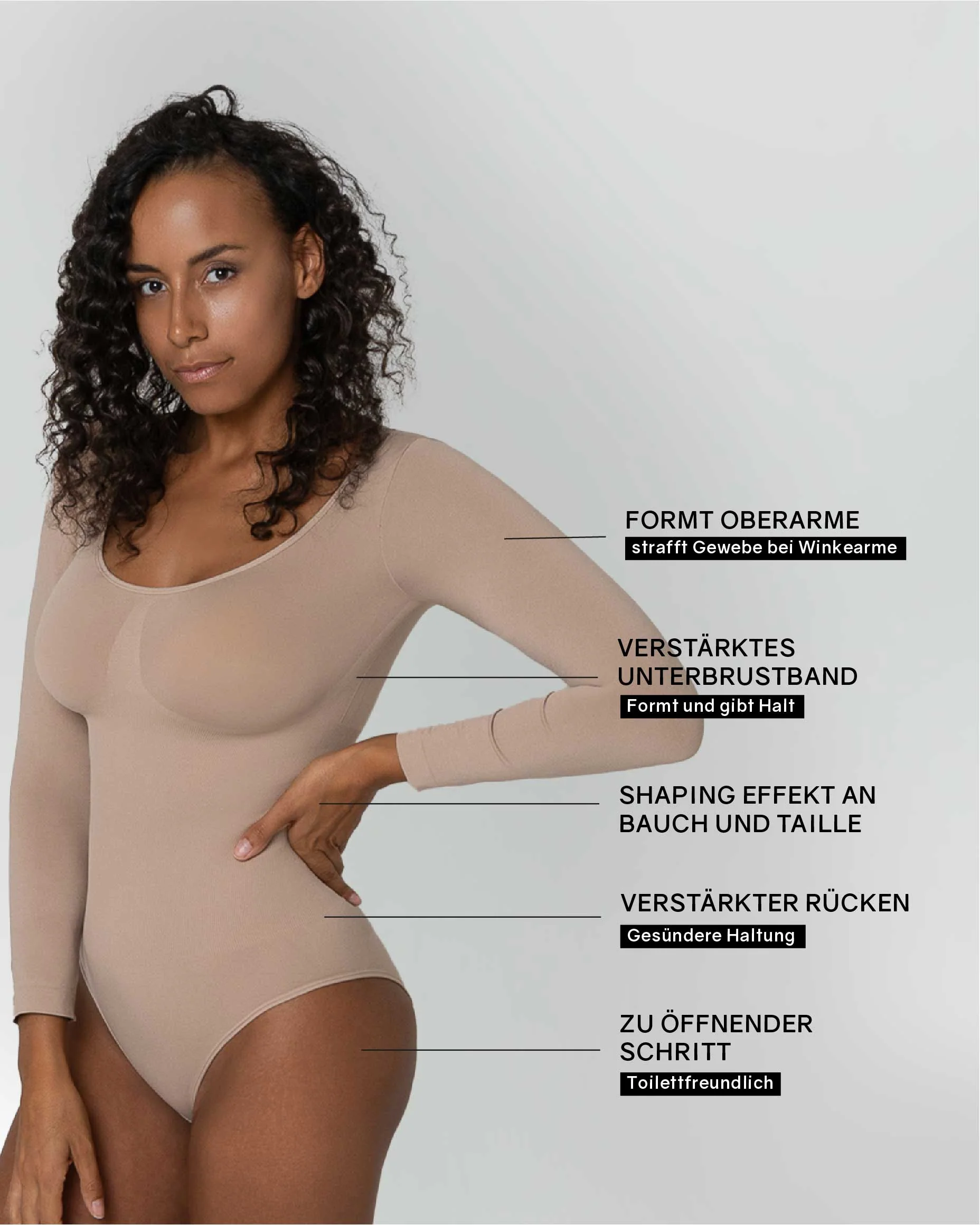 InvisiShape - Shaping Body lange Arme - Image 6