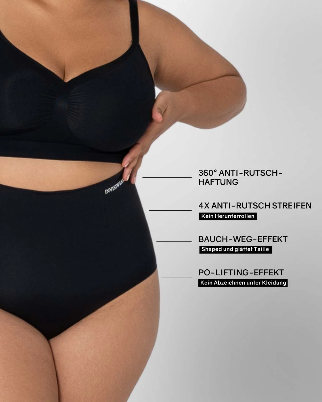 InvisiShape | Eco 🌱 Shaping Highwaist Panty - Image 6