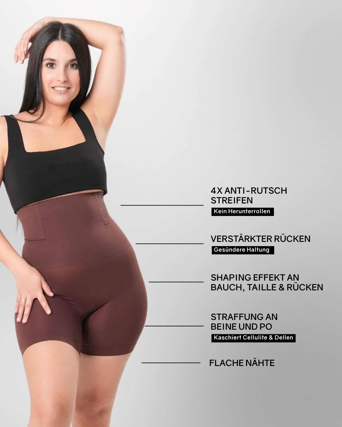 InvisiShape - Shaping Highwaist Shorts - Image 6