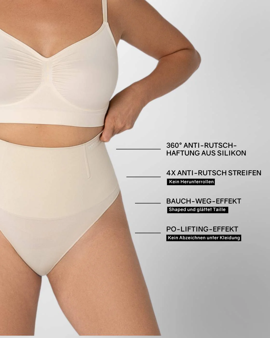 InvisiShape | Eco 🌱 Shaping Highwaist Tanga - Image 6