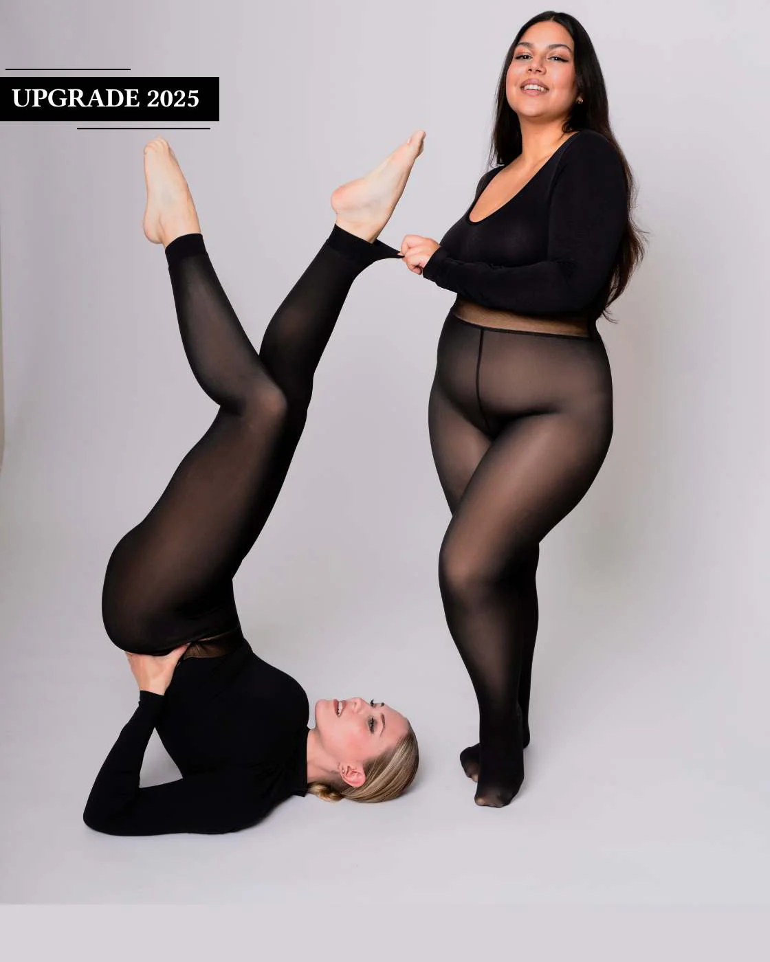 InvisiTights™ | gefütterte Leggings | Breiter Bund am Fuß - Image 8