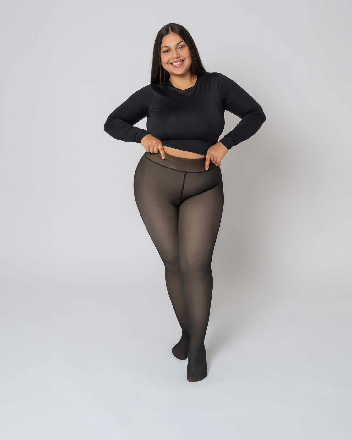 InvisiTights™ | gefütterte Leggings | gefütterte Strumpfhose