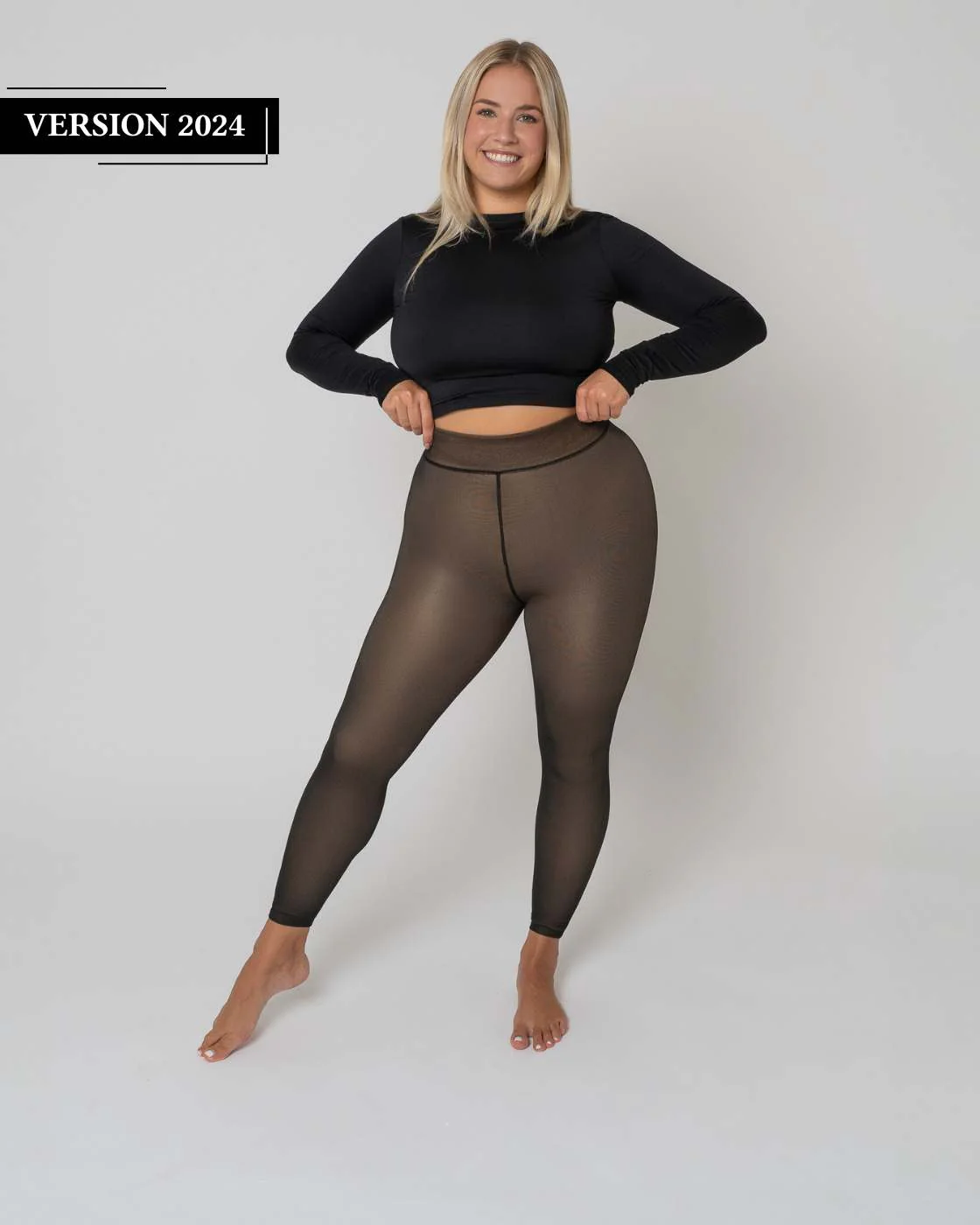 InvisiTights™ | gefütterte Leggings | gefütterte Strumpfhose - Image 11