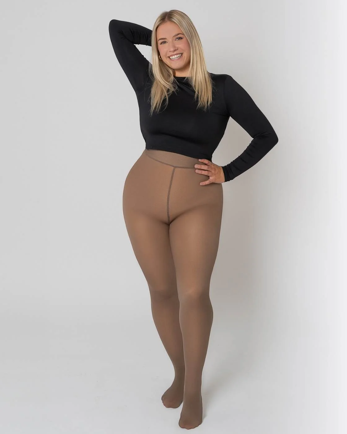 InvisiTights™ | gefütterte Strumpfhose mit einer Naht - Image 19