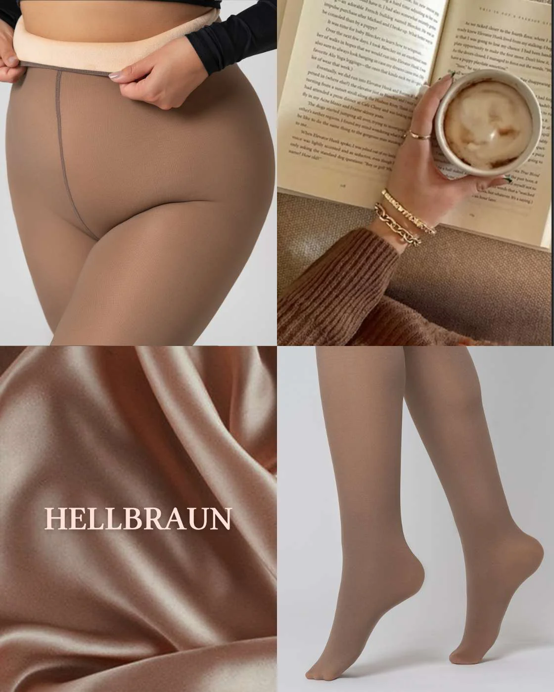 InvisiTights™ | gefütterte Strumpfhose mit einer Naht - Image 29