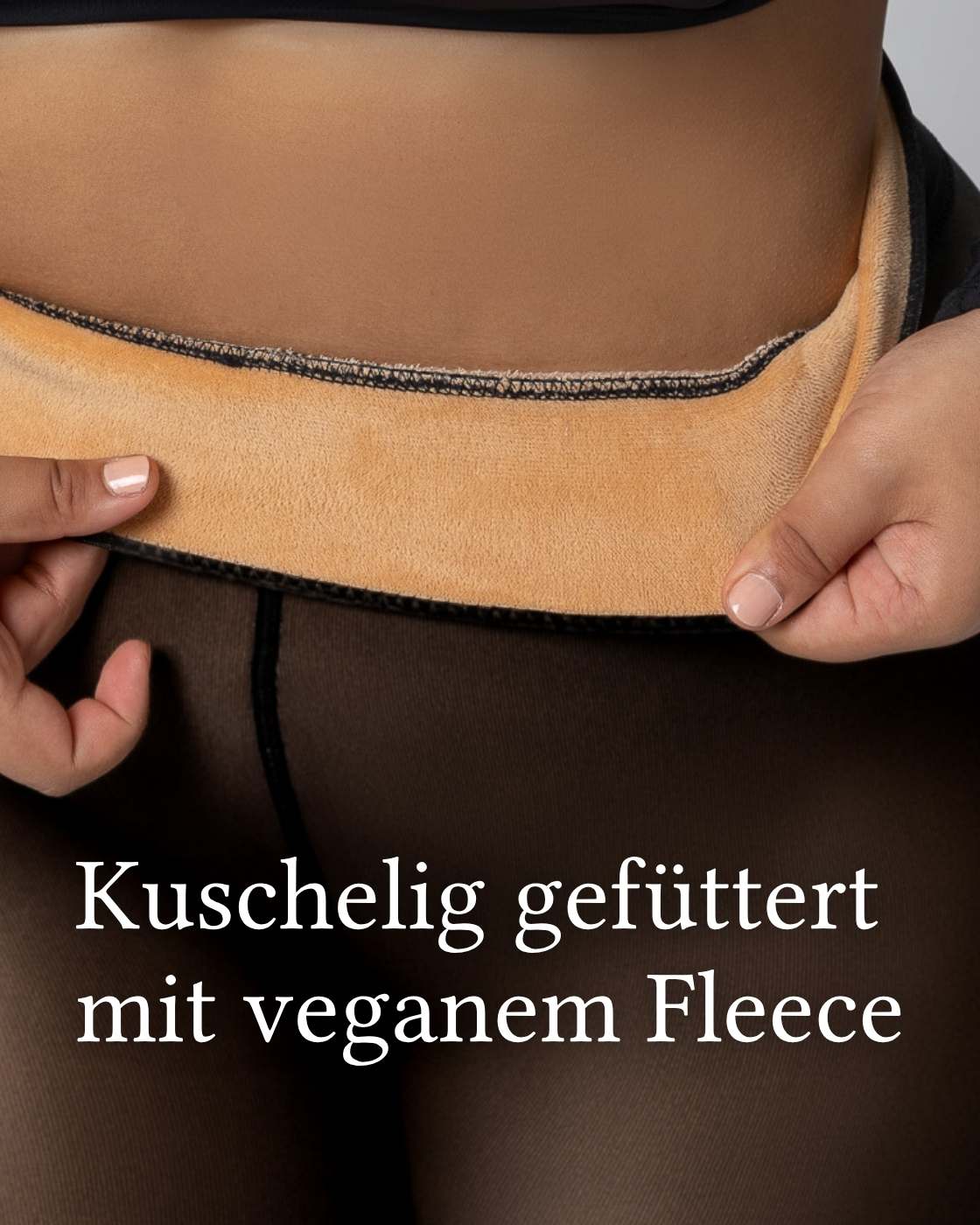 InvisiTights™ | gefütterte Strumpfhose | mit gefüttertem Fuß - Image 4