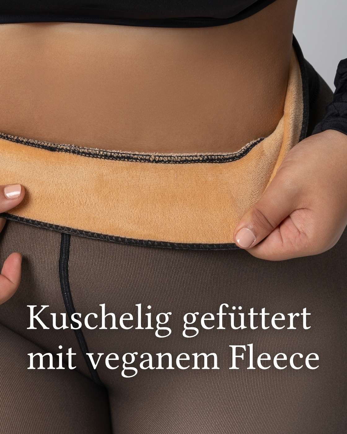 InvisiTights™ | gefütterte Strumpfhose mit einer Naht - Image 3