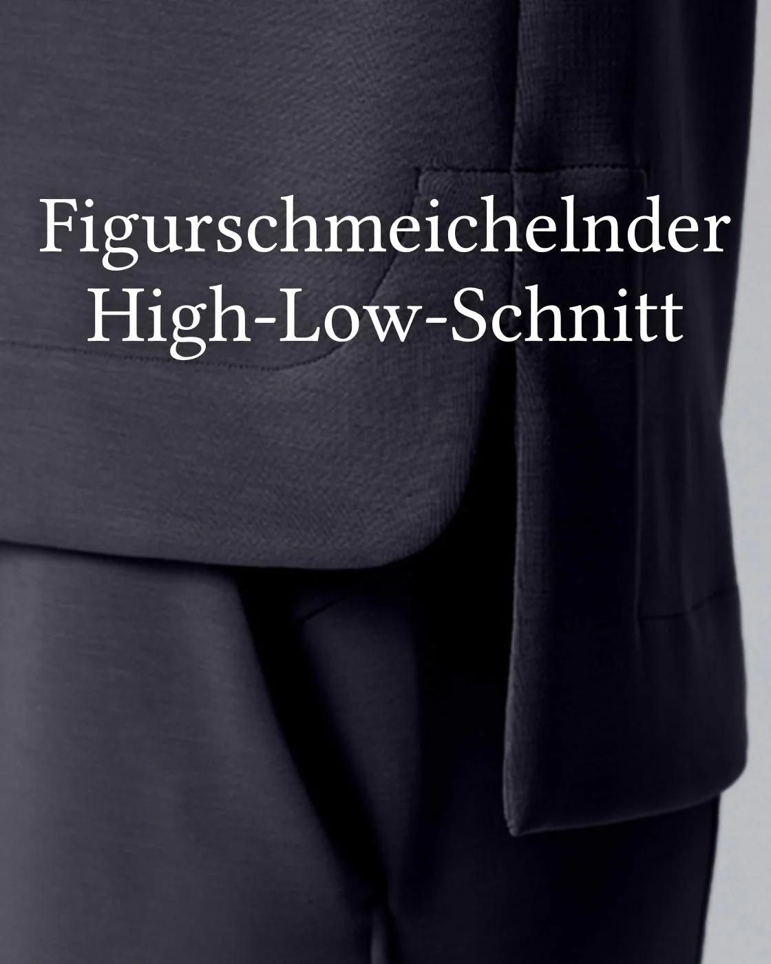 Loungewear - Langarmshirt mit High-Low-Schnitt - Image 17