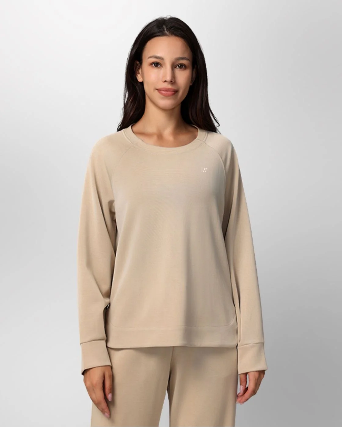 Loungewear - Langarmshirt mit High-Low-Schnitt - Image 25