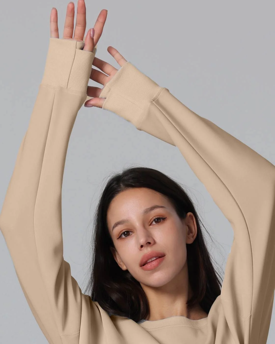 Loungewear - Langarmshirt mit Rippbündchen - Image 4