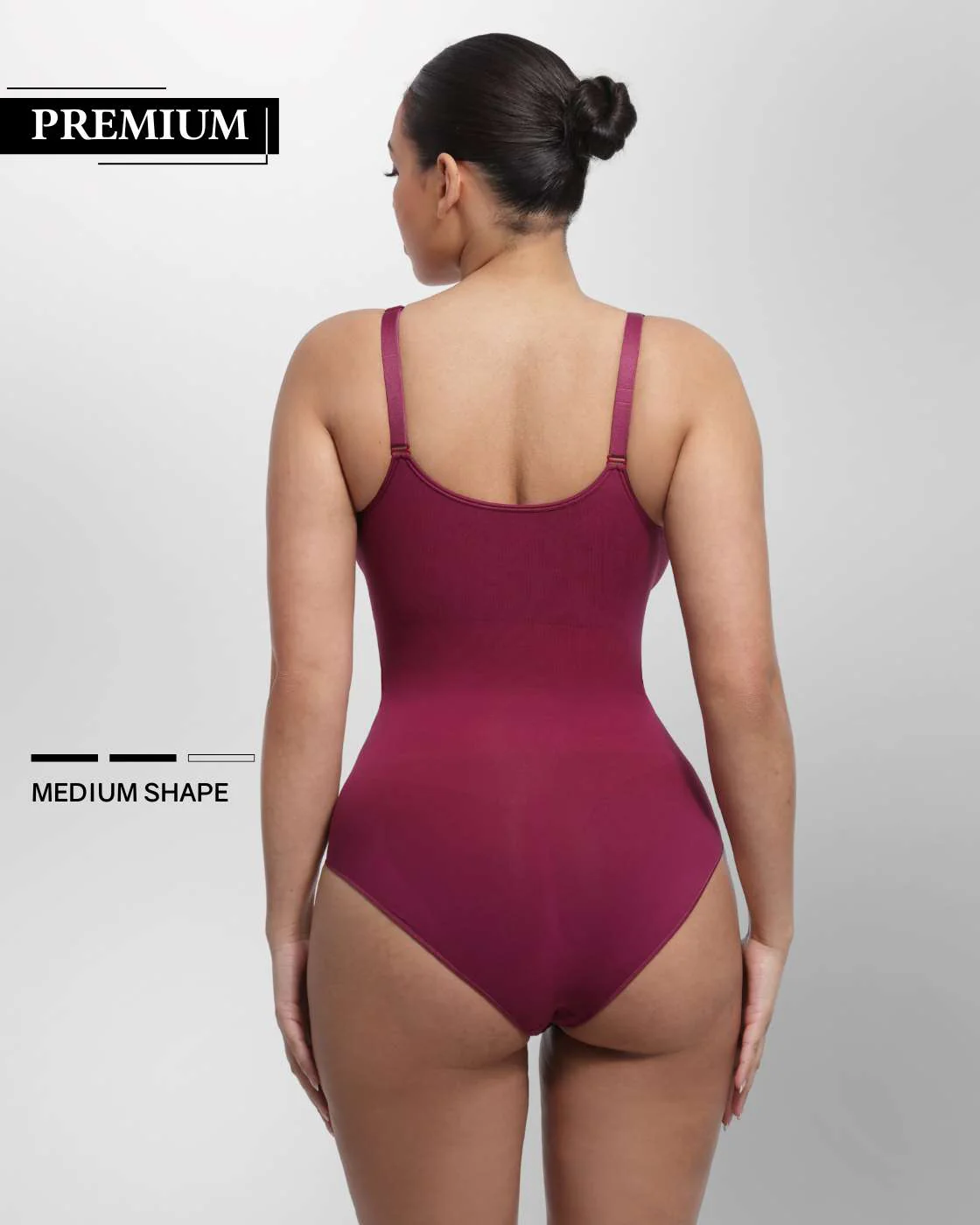 PREMIUM Body mit Panty und breiteren Trägern - Image 18