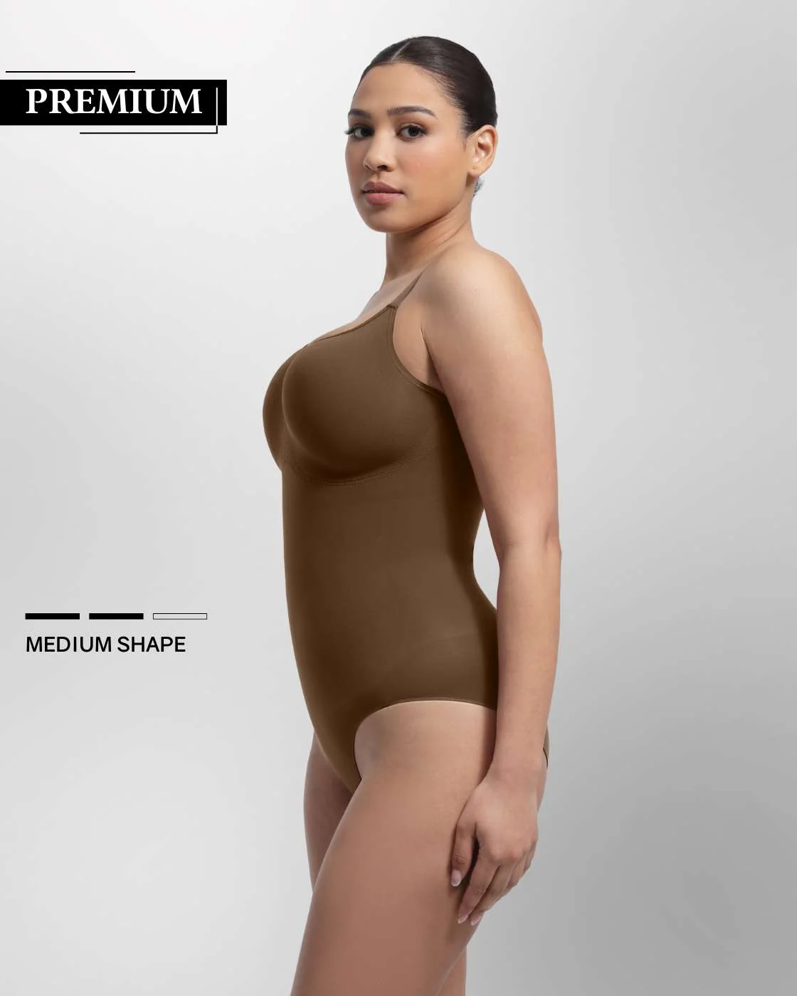 PREMIUM Body mit Panty und breiteren Trägern - Image 59