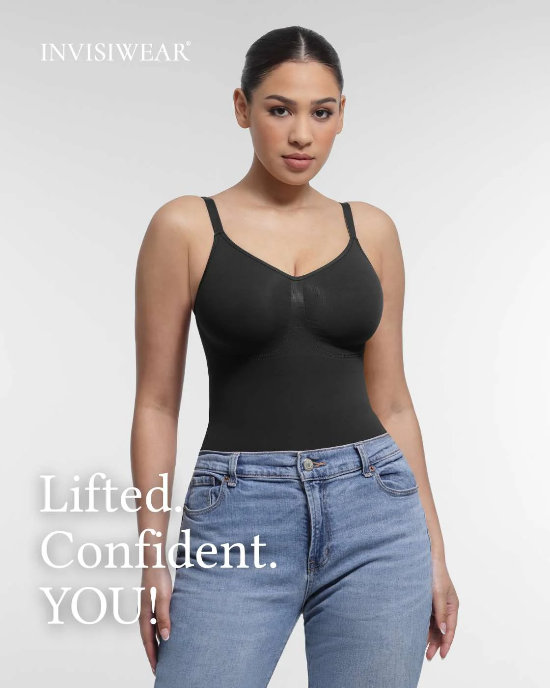 PREMIUM Body mit Panty und breiteren Trägern - Image 7