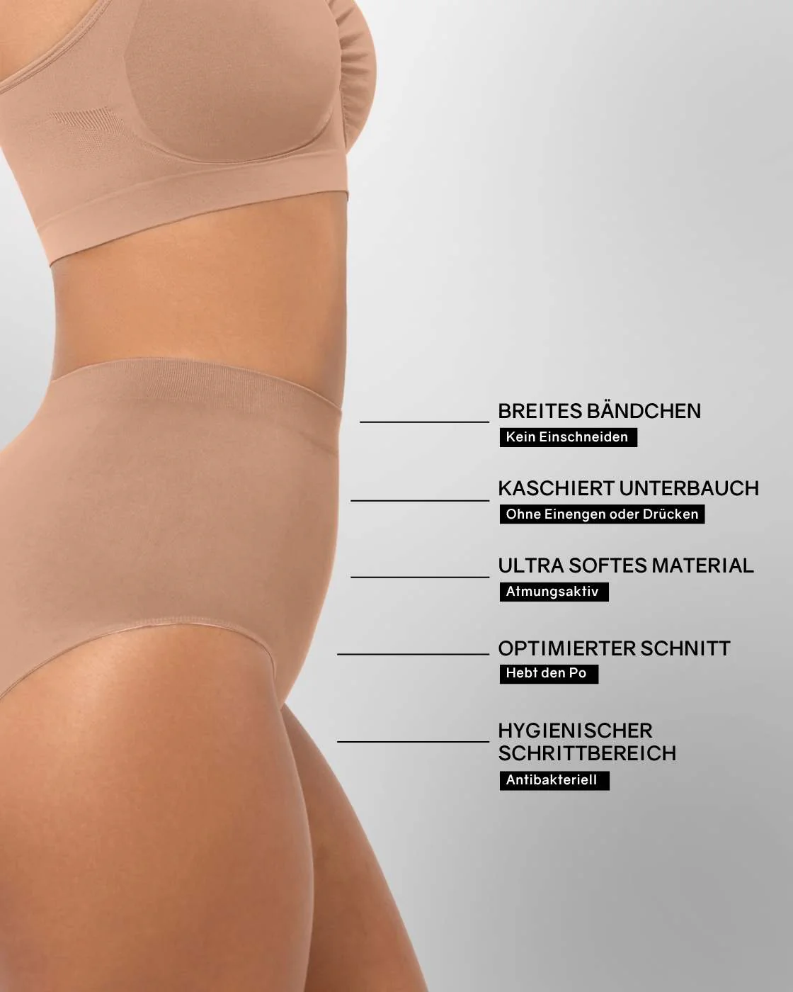 PREMIUM InvisiBrief "Soft" - Highwaist Panty, die wirklich sitzt - Image 45