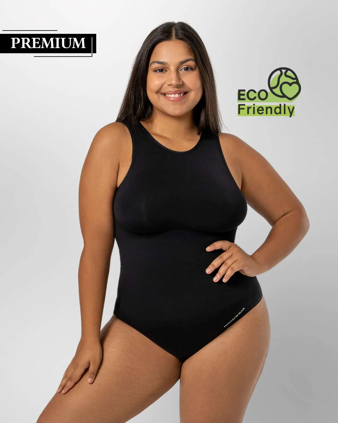 PREMIUM InvisiShape | Eco 🌱 Shaping Body Hochgeschlossen - Image 16