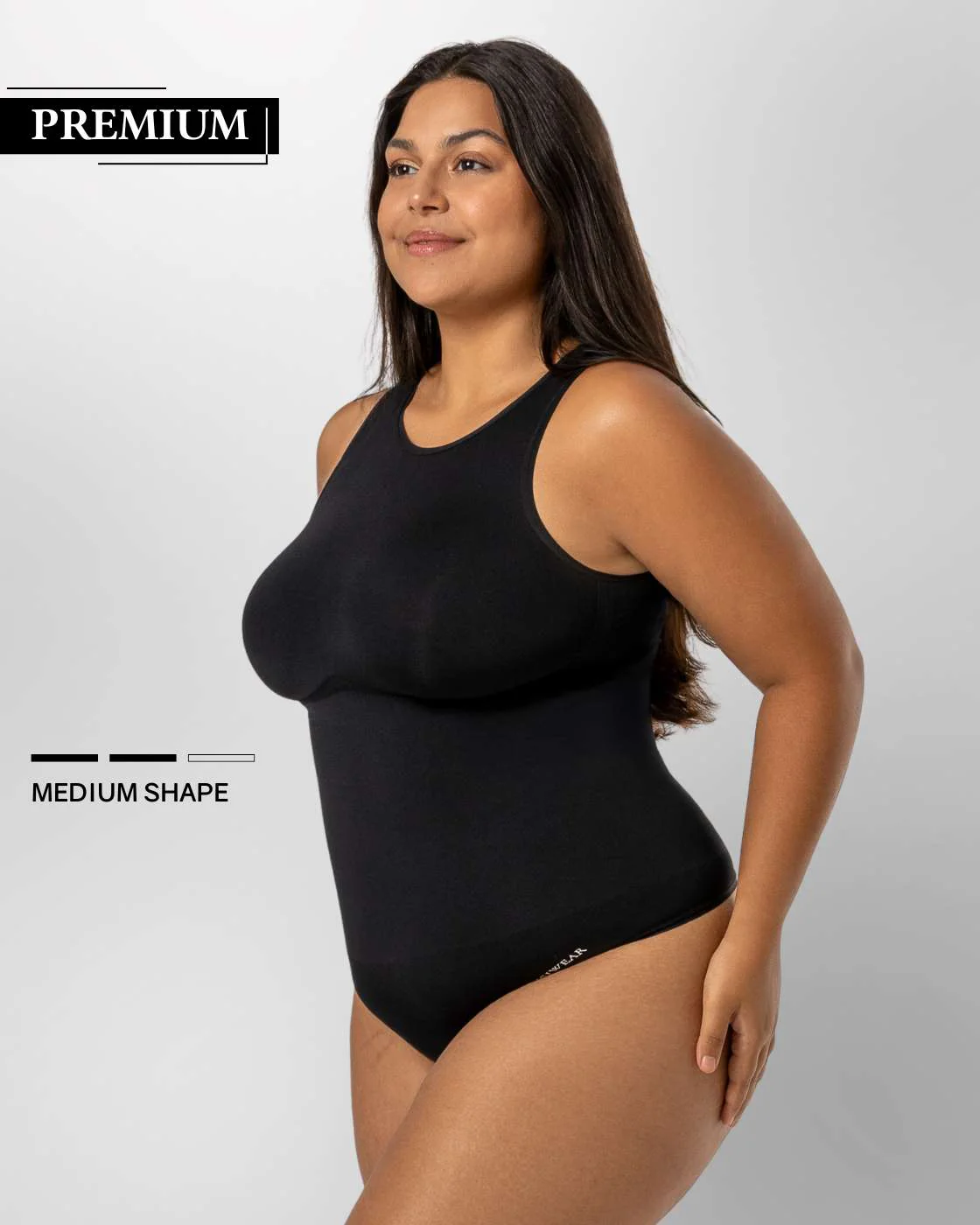 PREMIUM InvisiShape | Eco 🌱 Shaping Body Hochgeschlossen - Image 18