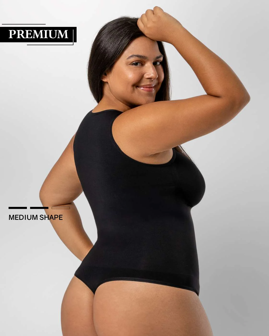 PREMIUM InvisiShape | Eco 🌱 Shaping Body Hochgeschlossen - Image 19