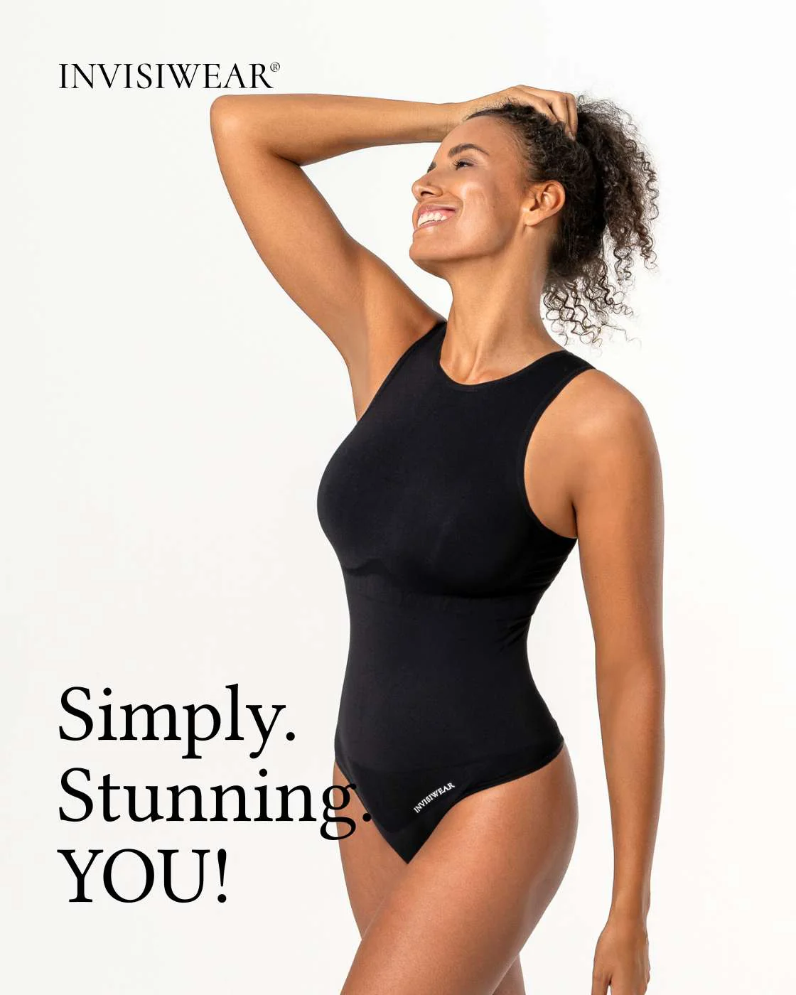 PREMIUM InvisiShape | Eco 🌱 Shaping Body Hochgeschlossen - Image 22