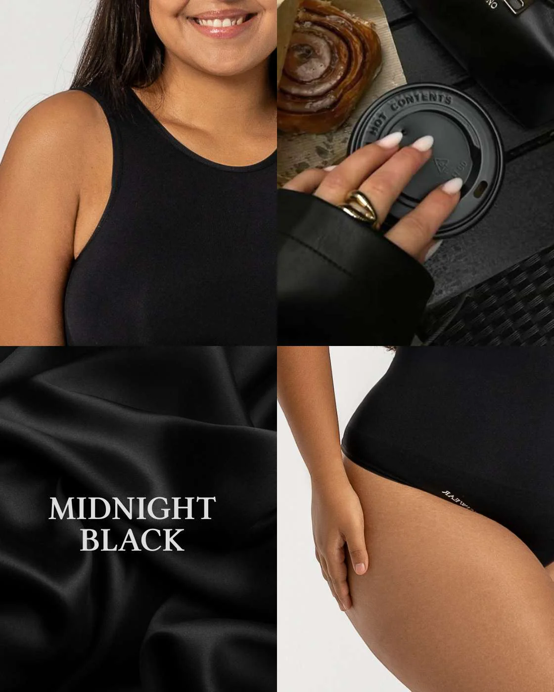 PREMIUM InvisiShape | Eco 🌱 Shaping Body Hochgeschlossen - Image 23