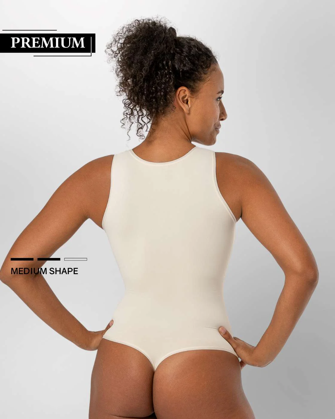PREMIUM InvisiShape | Eco 🌱 Shaping Body Hochgeschlossen - Image 4