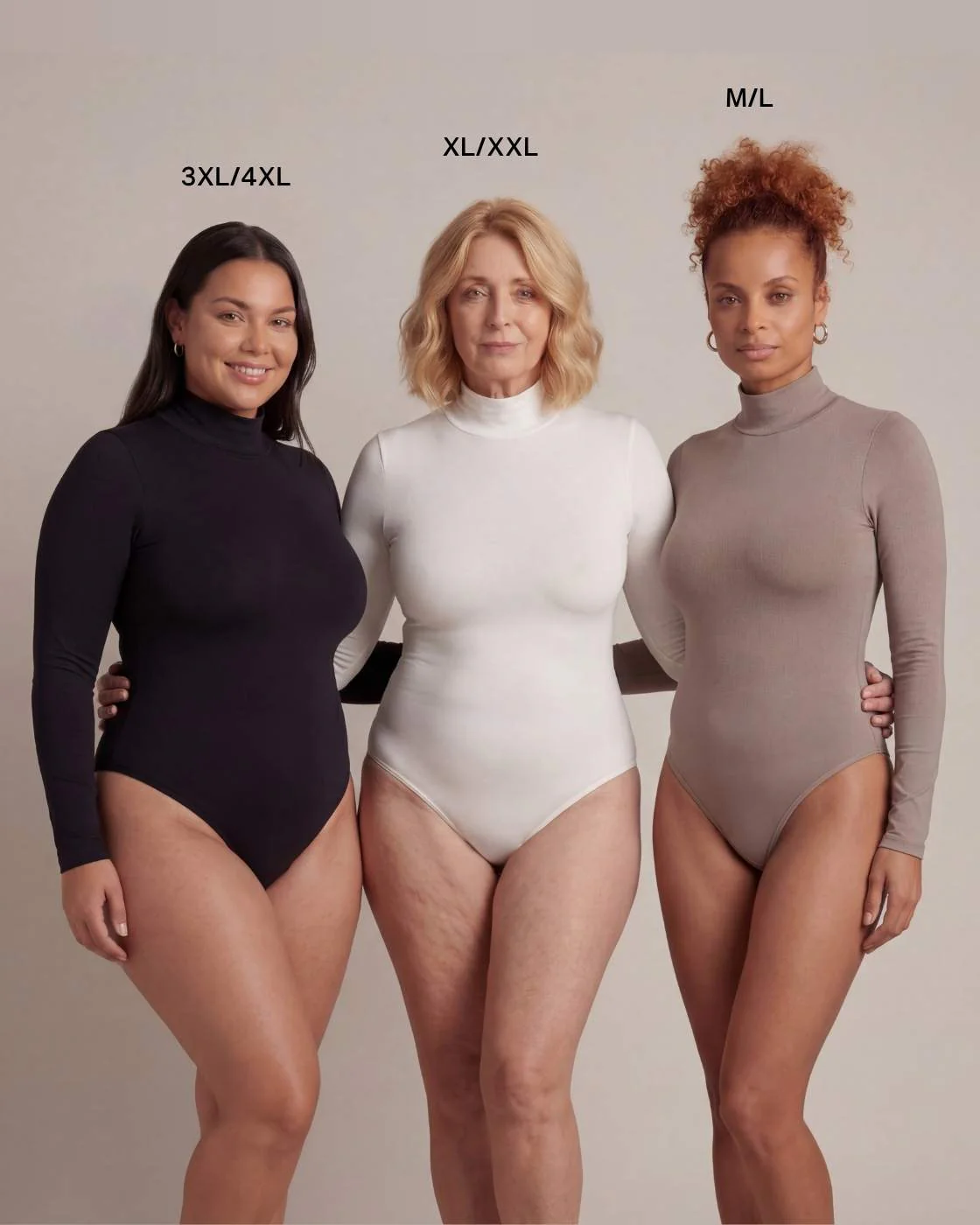 PREMIUM InvisiShape | Eco 🌱 Shaping Body mit langen Armen & Rollkragen - Image 17