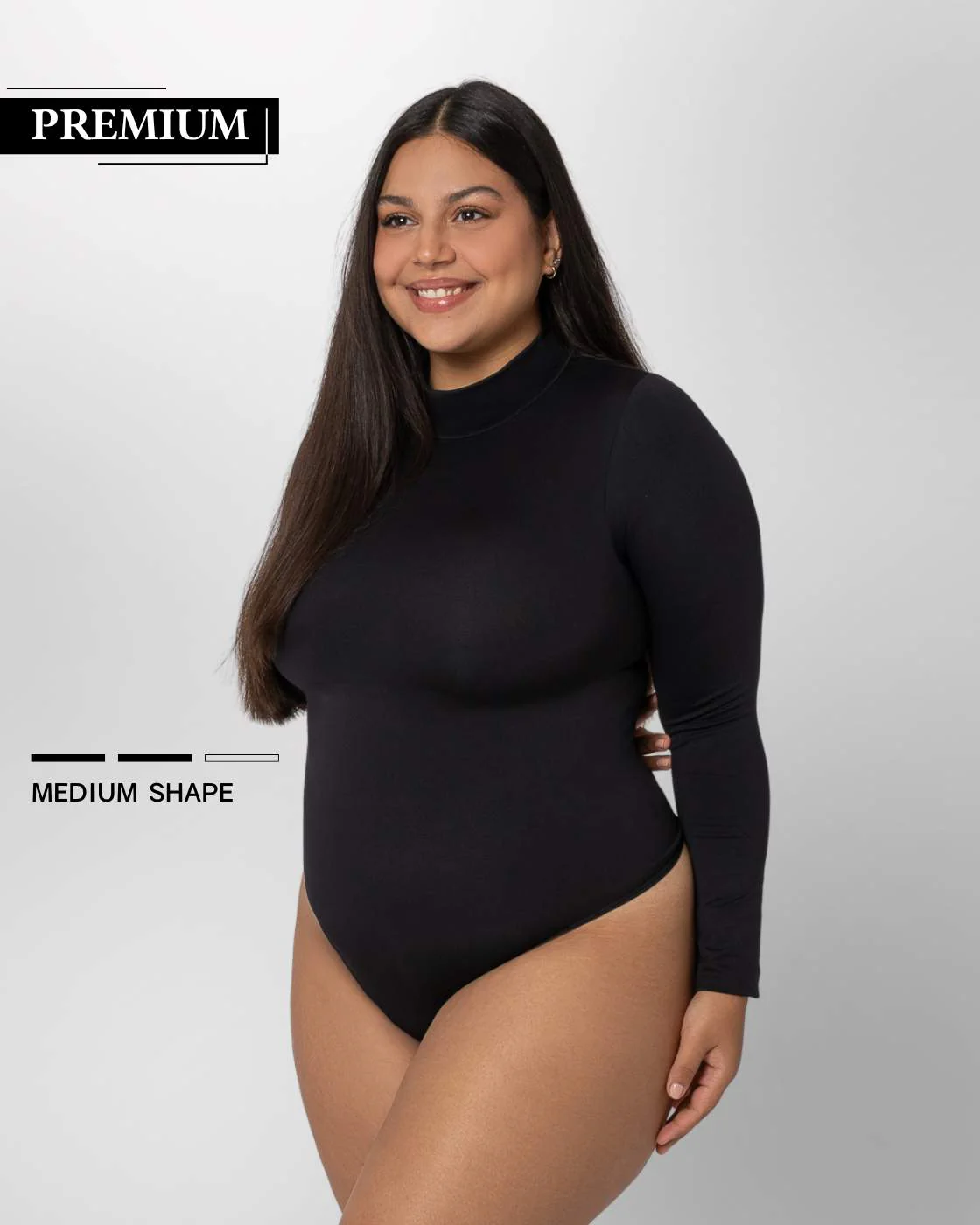 PREMIUM InvisiShape | Eco 🌱 Shaping Body mit langen Armen & Rollkragen - Image 18