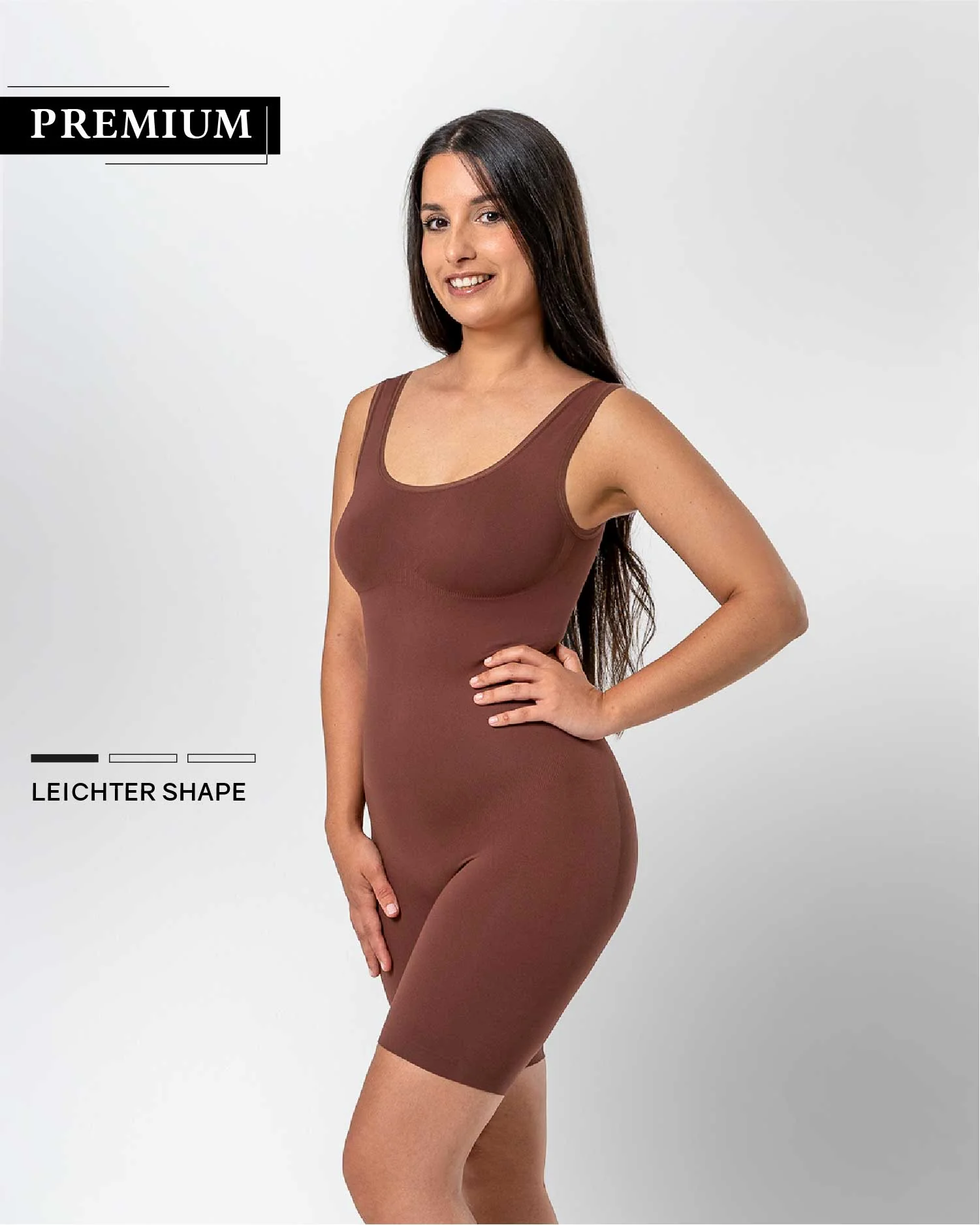 PREMIUM InvisiShape | Eco 🌱 Shaping Body mit Shorts hoher Rücken - Image 17