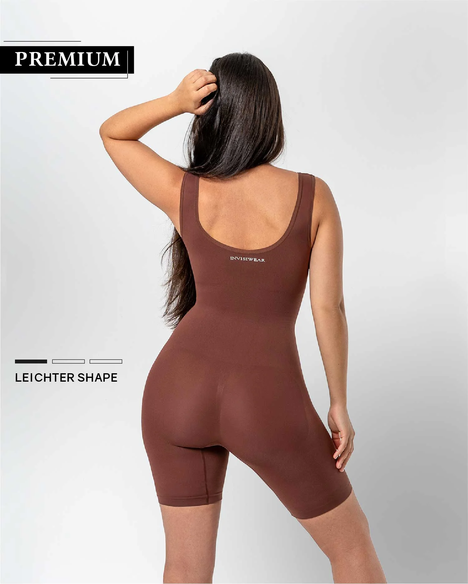 PREMIUM InvisiShape | Eco 🌱 Shaping Body mit Shorts hoher Rücken - Image 18