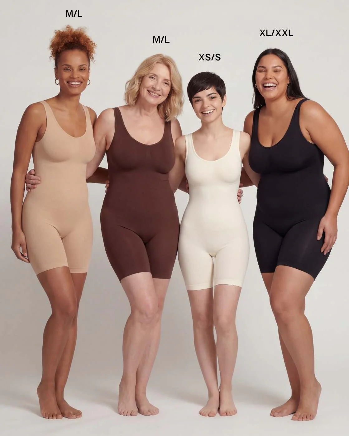 PREMIUM InvisiShape | Eco 🌱 Shaping Body mit Shorts hoher Rücken - Image 30