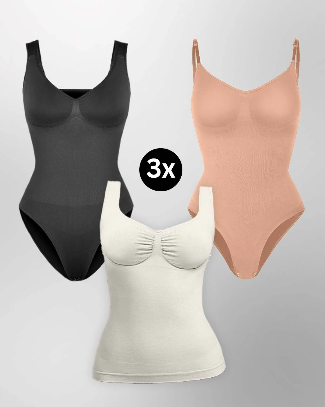 PREMIUM InvisiShape - Shaping Bestseller - 3er Set - Image 24