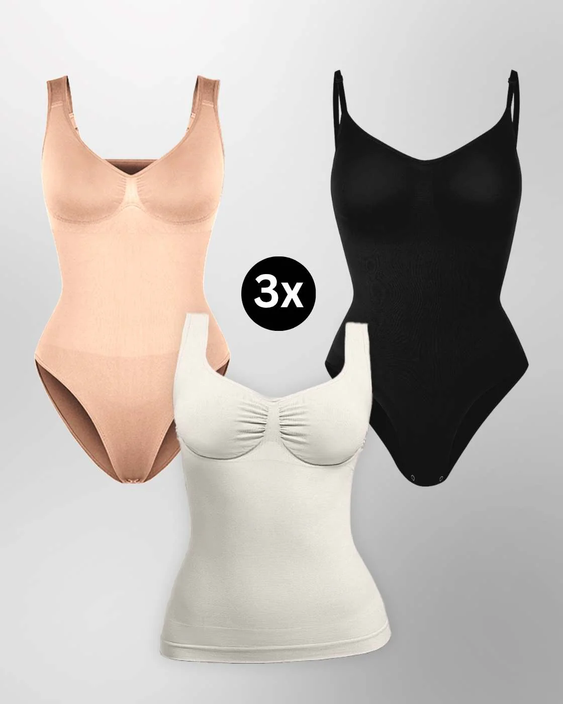 PREMIUM InvisiShape - Shaping Bestseller - 3er Set - Image 25
