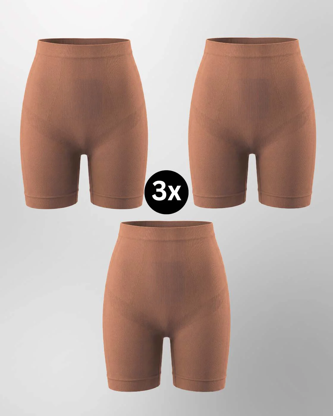 PREMIUM InvisiShape - Shaping Shorts "Soft" - 3er Set - Image 20