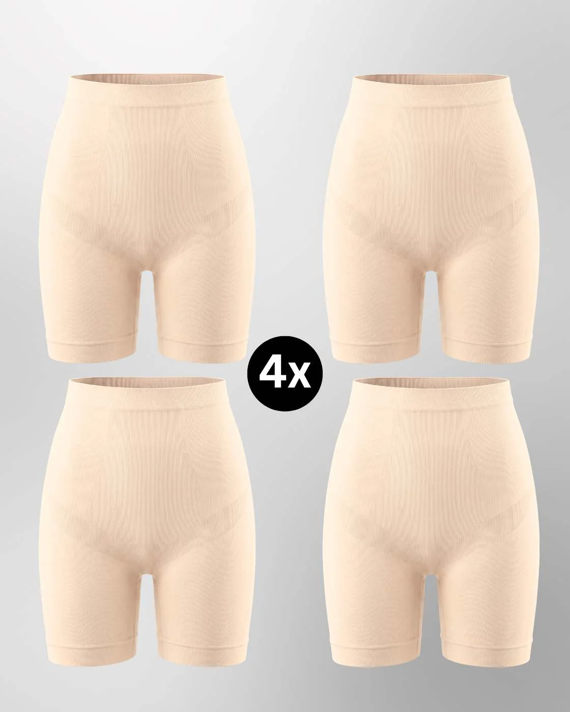 PREMIUM InvisiShape - Shaping Shorts "Soft" - 4er Set - Image 20