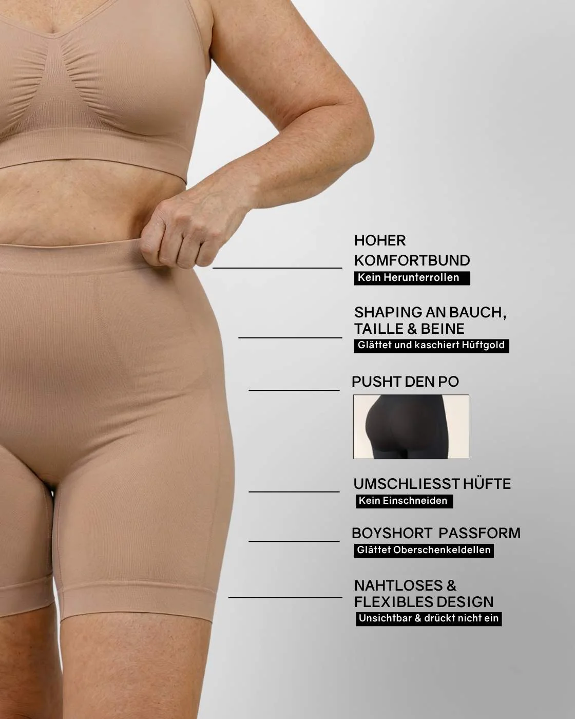 PREMIUM InvisiShape - Shaping Shorts "Soft" - Image 19