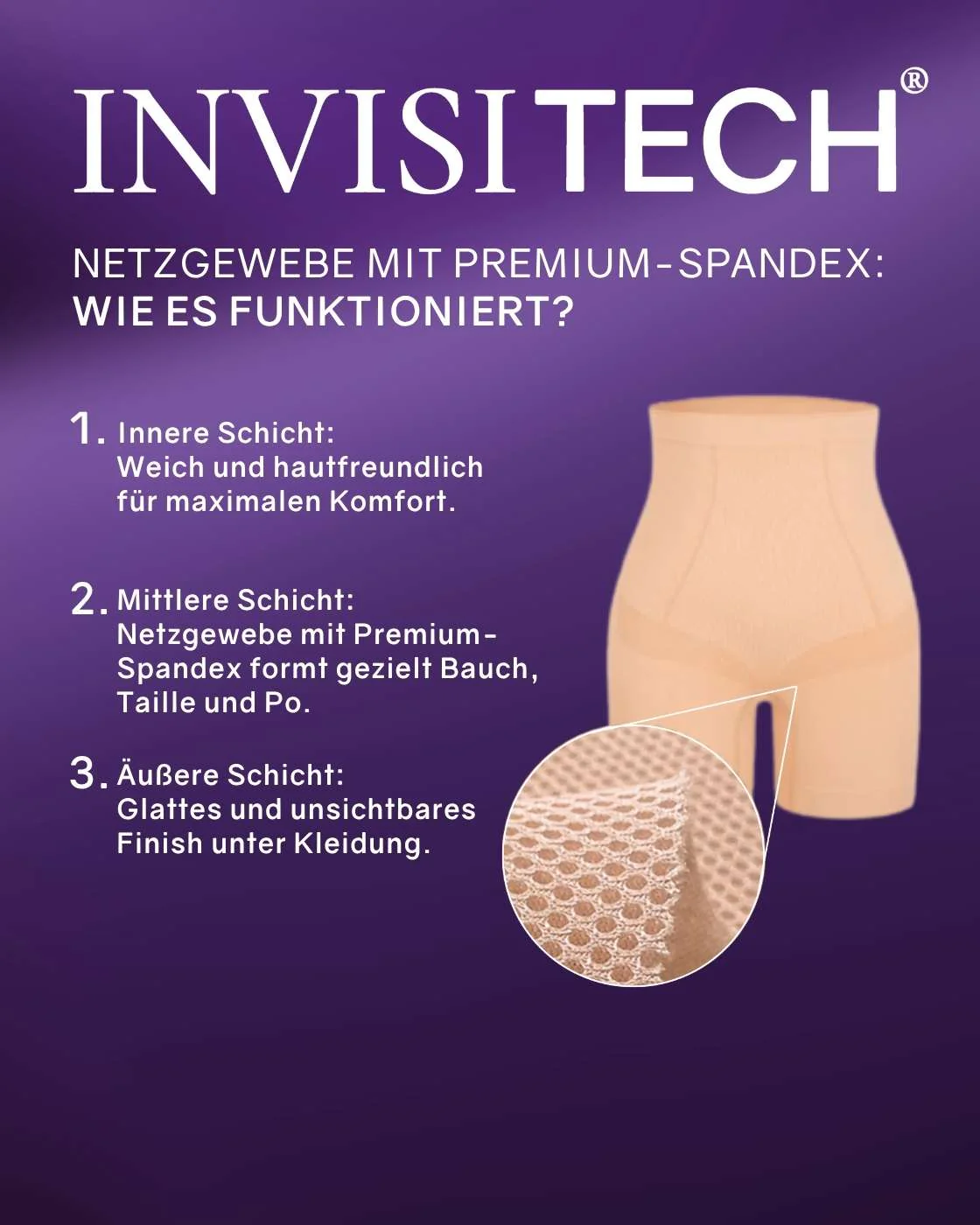 PREMIUM InvisiShape - Shaping Shorts "Soft" - Image 38