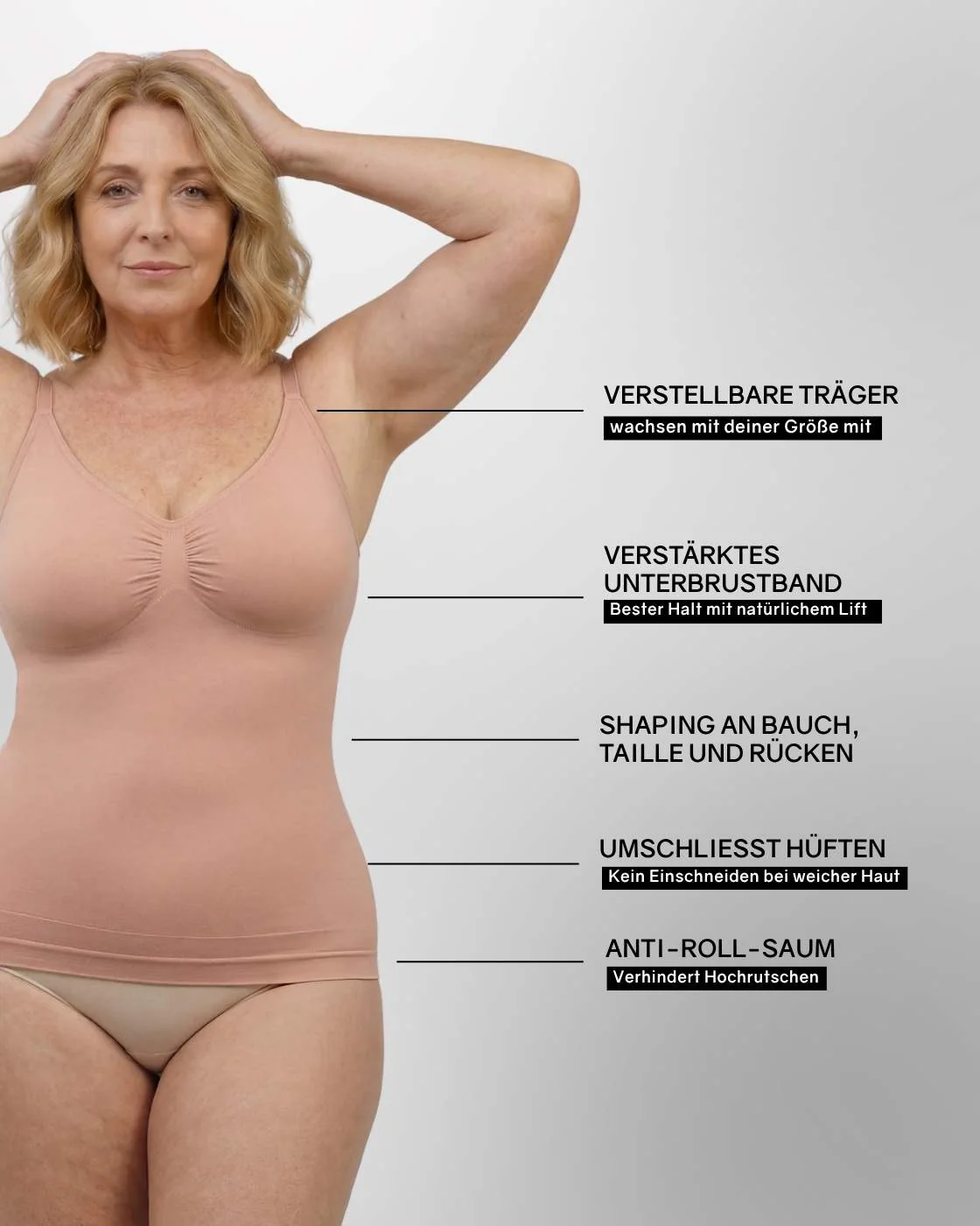 PREMIUM InvisiShape - Top mit verstellbaren Trägern - Image 32