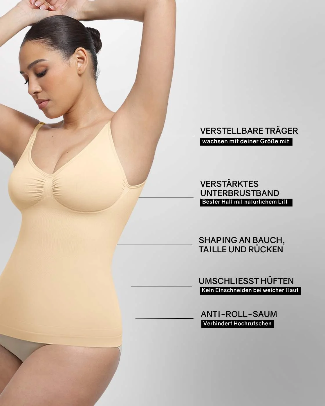 PREMIUM InvisiShape - Top mit verstellbaren Trägern - Image 58