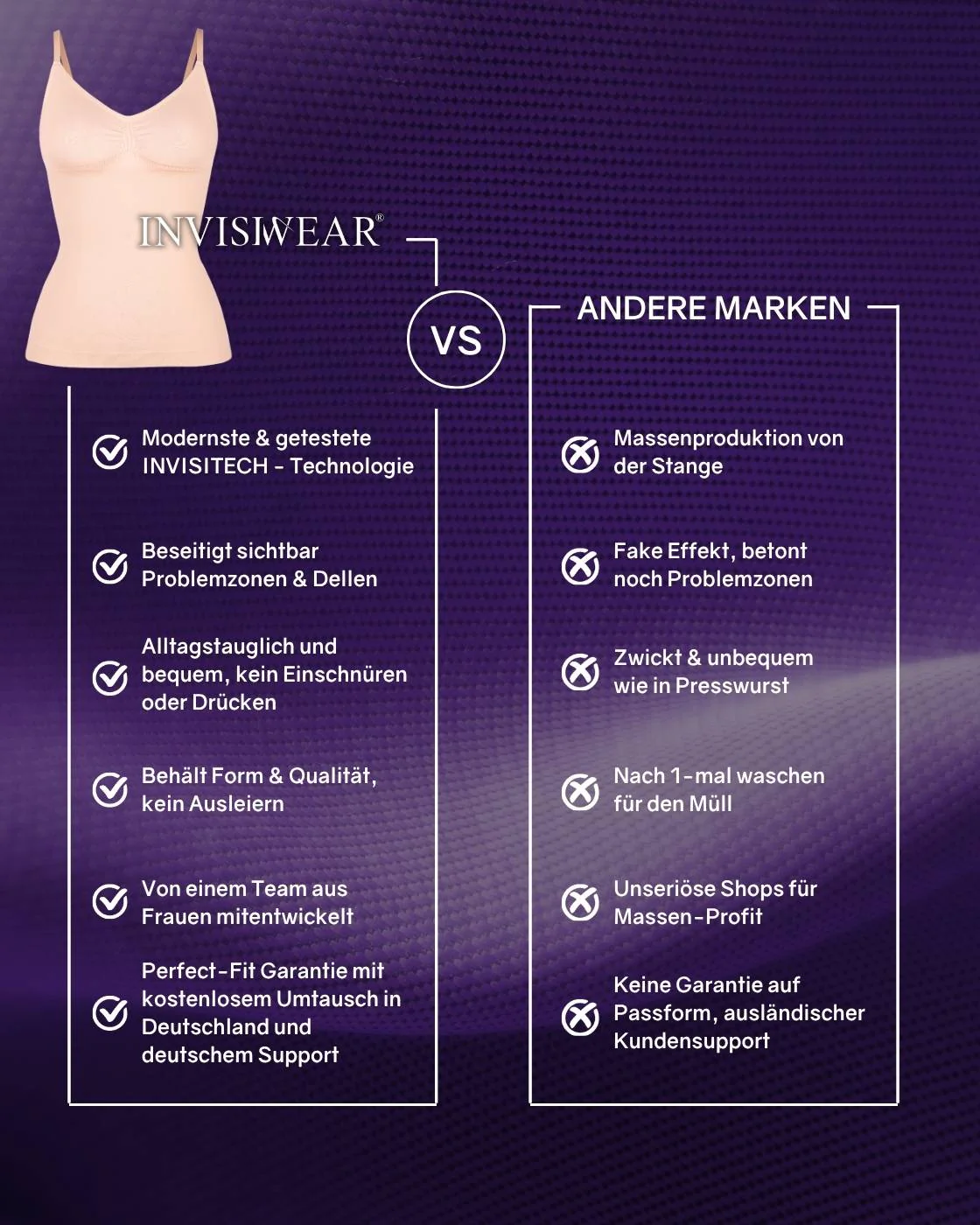 PREMIUM InvisiShape - Top mit verstellbaren Trägern - Image 61