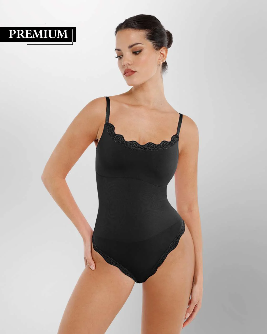 PREMIUM Shaping Body mit Tanga und Spitzendetails - Muttertag 2026 - Image 15