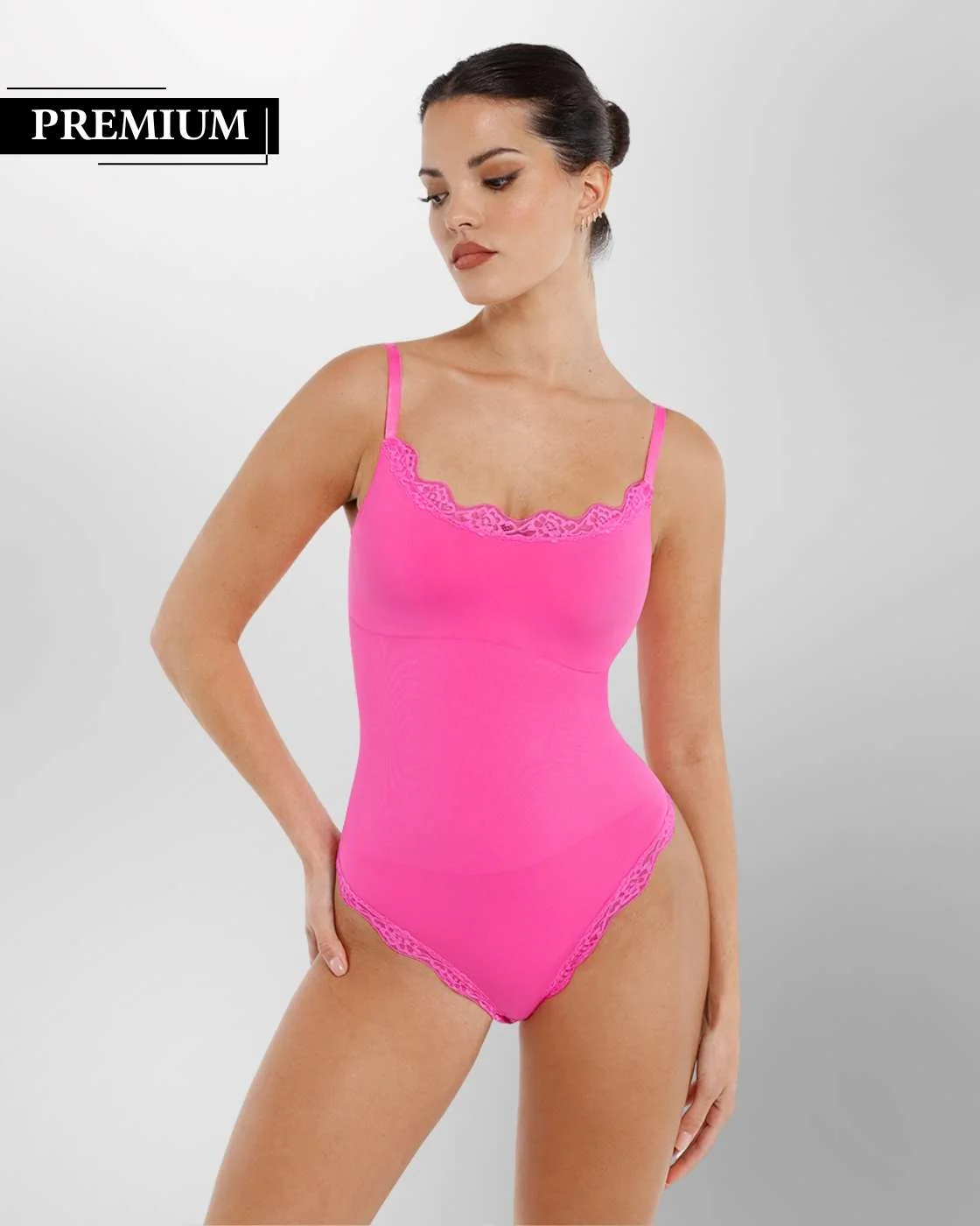 PREMIUM Shaping Body mit Tanga und Spitzendetails - Muttertag 2026 - Image 43